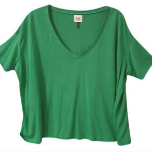 Soft V-neck Tee Shirt